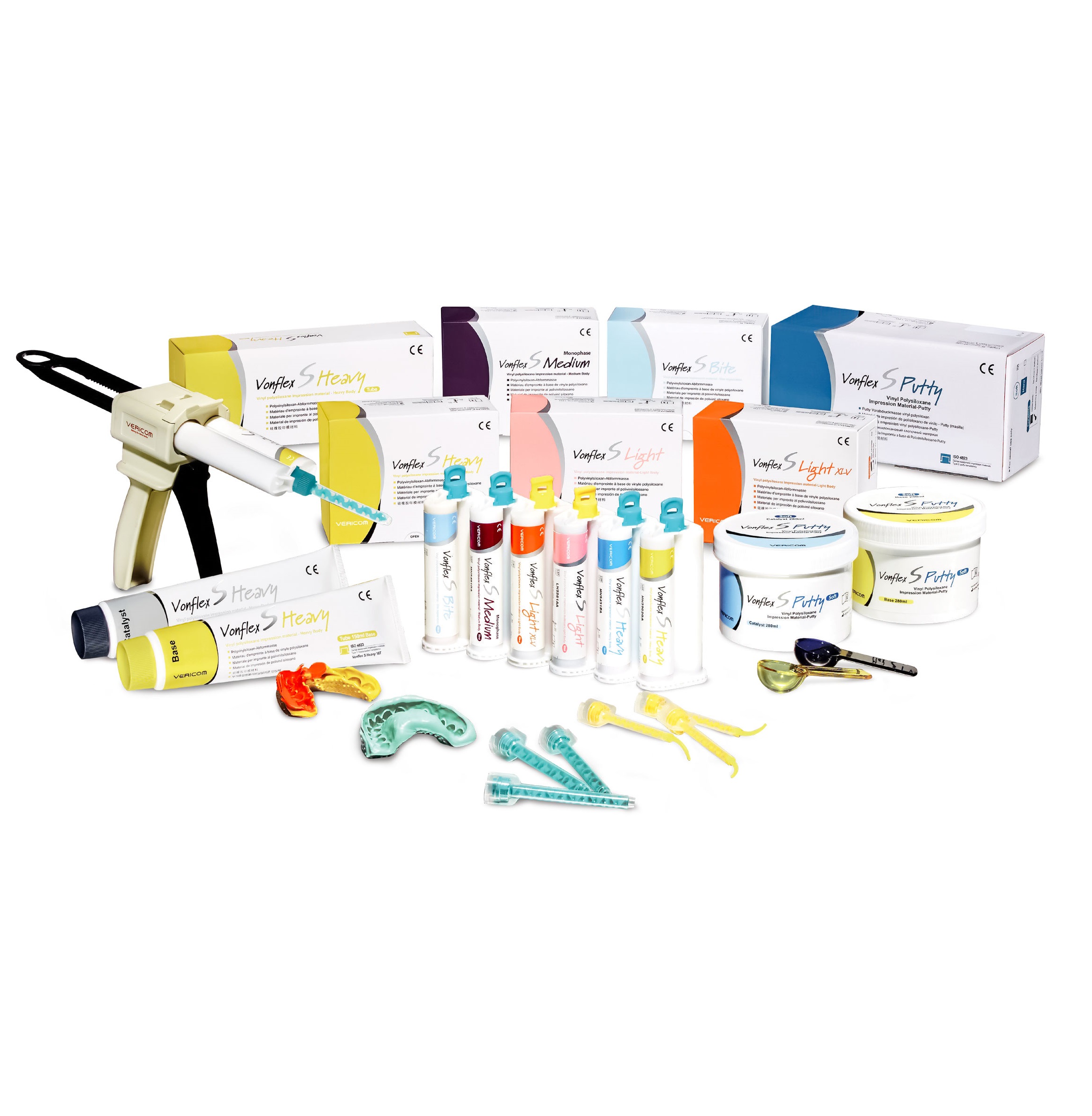 Преимущества слепочных материалов Vonflex S от Vericom
