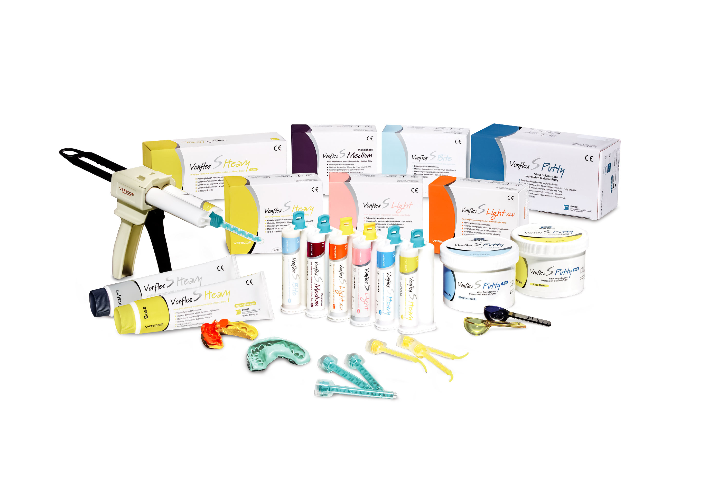 Преимущества слепочных материалов Vonflex S от Vericom